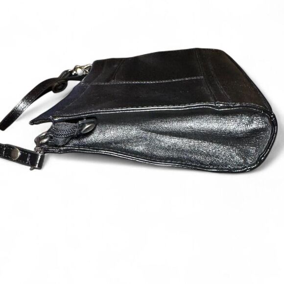 The Sak Women's Black Crossbody Bag Clutch and Matching wallet cardholder - Picture 6 of 8